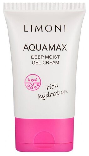 Limoni Aquamax Deep Moist Gel Cream Гель-крем глубокоувлажняющий для лица - фото 1