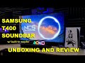 Видео - SAMSUNG SOUNDBAR T400 Unboxing, Review, and Comparison vs. TCL TS3010