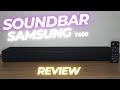 Видео - Soundbar T400 Samsung - Conexão via NFC, Bluetooth, USB, AUX e ótica!