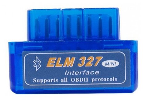 Автосканер ошибок и параметров датчиков авто ELM-327 OBD 2 v1,5, Bluetooth - фото 1
