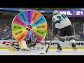 Видео - NHL 21 SHOOTOUT CHALLENGE #3 *MYSTERY WHEEL EDITION*