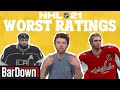 Видео - THE 10 WORST NHL 21 PLAYER RATINGS