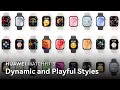 Видео - HUAWEI WATCH FIT 3 - Dynamic and Playful Styles