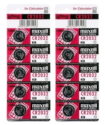 Батарейка Maxell CR2032 - фото 1
