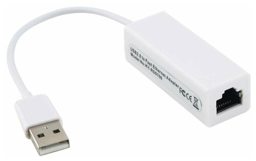 Сетевой адаптер переходник USB 2.0 - LAN RJ-45 KS-is - фото 1