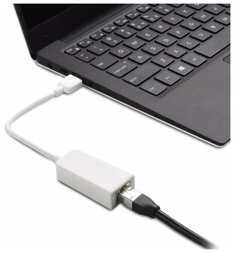 Сетевой адаптер переходник USB 2.0 - LAN RJ-45 KS-is - фото 2