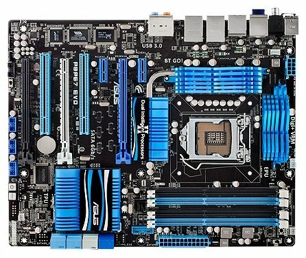 Материнская плата ASUS P8P67 EVO - фото 1