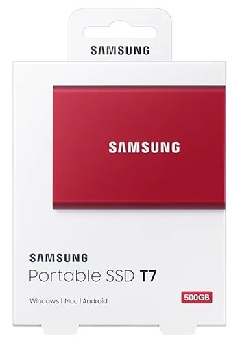 Внешний SSD Samsung Portable SSD T7 500 ГБ - фото 4