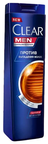 Clear шампунь против перхоти для мужчин Против выпадения волос - фото 2