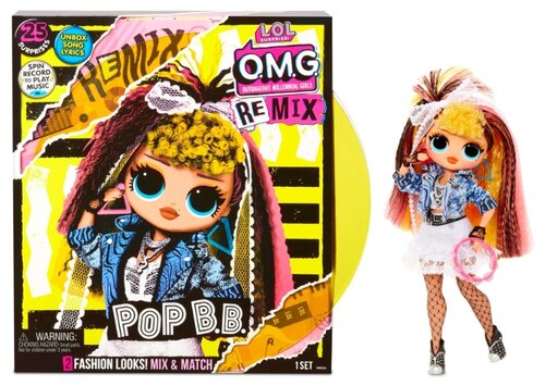 Кукла L.O.L. Surprise! O.M.G. Remix Pop B.B. Fashion Doll, 567257 - фото 1