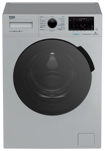 Стиральная машина Beko WSPE7H616S - фото 1