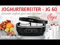 Видео - ROMMELSBACHER Joghurtbereiter JOYA 🍓🥛 Gesunder Joghurt ganz nach Belieben ​🥥 JG 60