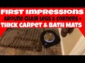 Видео - iRobot Roomba s9+ s9 - First Impressions - THICK Carpet and Bathroom mats test - Multiple Test