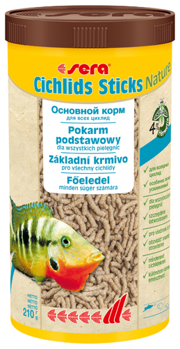 Сухой корм для рыб Sera Cichlids Sticks Nature - фото 3