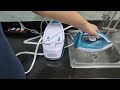 Видео - SV6121 Tefal Steam Generator ANTI-CALC ล้างตะกรันเตารีดแรงดันไอน้ำ