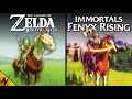 Видео - Immortals Fenyx Rising vs The Legend of Zelda: Breath of the Wild | Direct Comparison