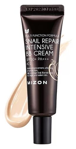 Mizon BB крем Snail Repair Intensive SPF 50, 20 мл - фото 1