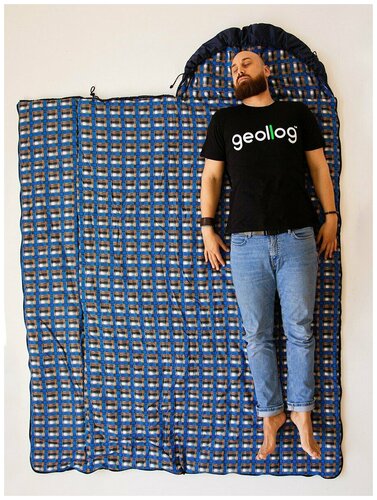 Спальный мешок-одеяло geollog Белуха t-30 - фото 4