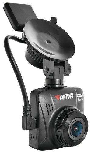 Видеорегистратор c GPS-информатором ARTWAY AV-395 GPS SPEEDCAM 3 в 1 - фото 1