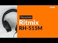 Видео - Распаковка наушников RITMIX RH-515M / Unboxing RITMIX RH-515M