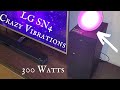 Видео - LG SN4 Soundbar - Bass Blast Test with CRAZY Vibrations