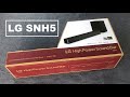 Видео - Unboxing LG SNH5 4.1 Channel High Powered Sound Bar with DTS Virtual:X and AI Sound Pro / My Gadgets