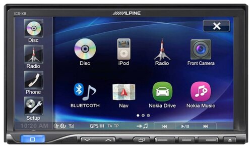 Автомагнитола Alpine ICS-X8 - фото 1
