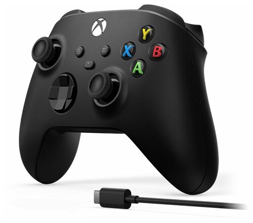 Геймпад Microsoft Xbox Series + USB-C кабель, черный - фото 2