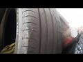 Видео - Bridgestone turanza t001 износ после сезона 30т км. Примерный ресурс 60т км