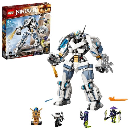 Конструктор LEGO Ninjago 71738 Битва с роботом Зейна - фото 3