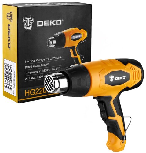 Фен строительный DEKO HG2200W - фото 2