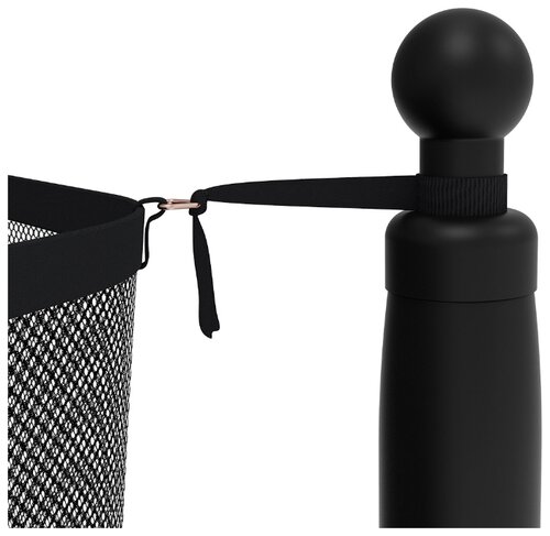 Каркасный батут SWOLLEN Classic Black 14 FT 427х427х259 см - фото 4