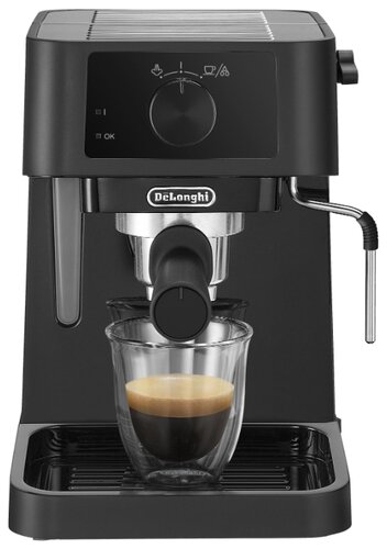 Кофеварка рожковая De'Longhi EC230.BK - фото 1