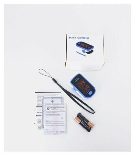 Улучшенная версия датчика 2.0 Точность 99% Пульсоксиметр медицинский MedSolution (оксиметр) пульсометр на палец - фото 2