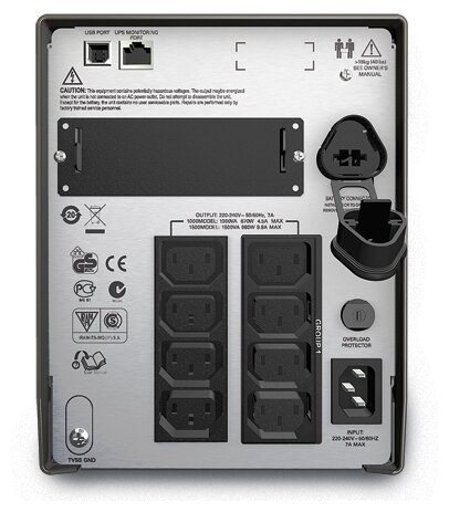 Интерактивный ИБП APC by Schneider Electric Smart-UPS SMT1500I - фото 2