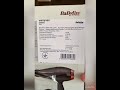 Видео - Розпаковка Фену BABYLISS 6709DE з Rozetka