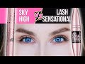 Видео - 🔥 Maybelline Sky High VS Lash Sensational 🔥