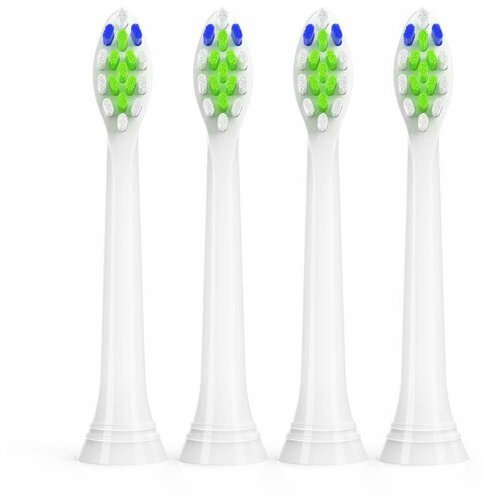 Набор совместимых насадок для Philips Sonicare HX6062/HX6064 4 штуки - фото 2