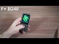 Видео - F+ B240 Incoming Call and Ringtones. Входящий вызов и мелодии звонка