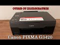 Видео - Canon PIXMA G3420 простой отзыв от реального пользователя 2021