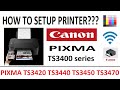 Видео - Wireless Setup for Canon PIXMA TS3470 TS3420 TS3440 TS3450 TS3460 - inks, paper, wifi, copy...