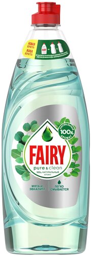 Fairy Средство для мытья посуды Pure & clean Мята и эвкалипт - фото 2