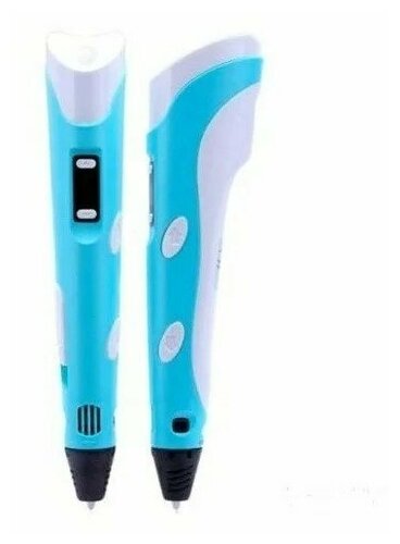 3D ручка с LCD дисплеем ( бирюзовая) Yiwu Lawin 3DPEN-2 - фото 1