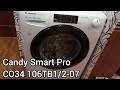 Видео - Обзор стиральной машины Candy Smart Pro CO34106TB1/2-07 6kg