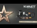 Видео - Блендер Scarlett SC-HB42F72, Золотая коллекция