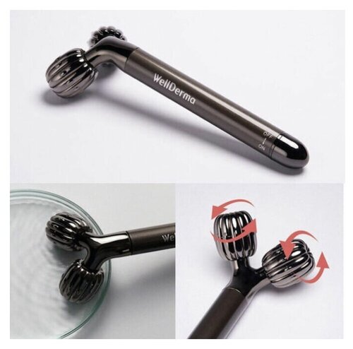 WellDerma Массажер для лица Face Lifting Vibrating Roller - фото 3