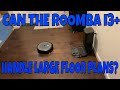 Видео - Can the iRobot Roomba i3+ Robot Vacuum do a good job with a large floor plan? i7+ s9+ better?