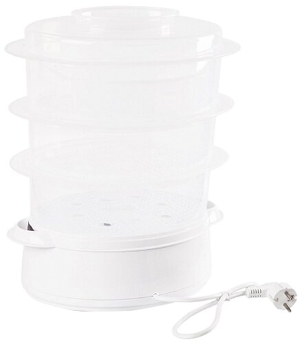 Пароварка ENDEVER Vita 175 белый/зеленый - фото 3