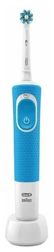Электрическая зубная щетка Oral-B Vitality CrossAction Blue D100.413.1 в подарочной упаковке - фото 2