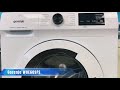 Видео - Обзор стиральной машины Gorenje WHE60SFS